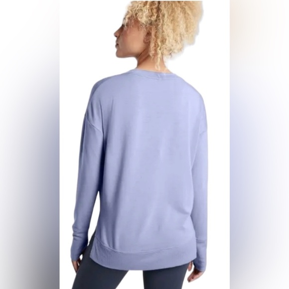 *Like New* Athleta Teal Coastal Luxe Recovery Crewneck Sweatshirt - Picture 3 of 16